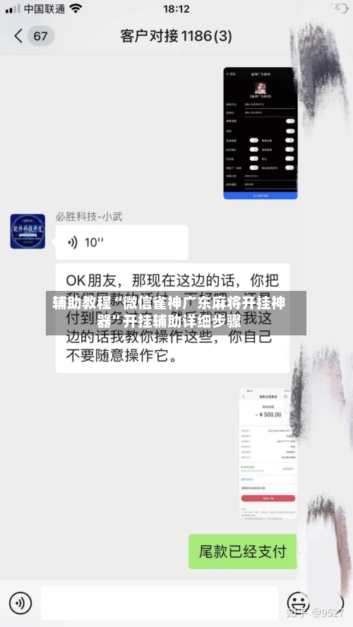 辅助教程“微信雀神广东麻将开挂神器”开挂辅助详细步骤-第2张图片