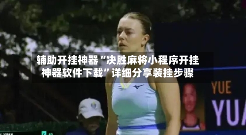 辅助开挂神器“决胜麻将小程序开挂神器软件下载”详细分享装挂步骤-第2张图片
