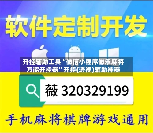 开挂辅助工具“微信小程序微乐麻将万能开挂器	”开挂(透视)辅助神器-第3张图片