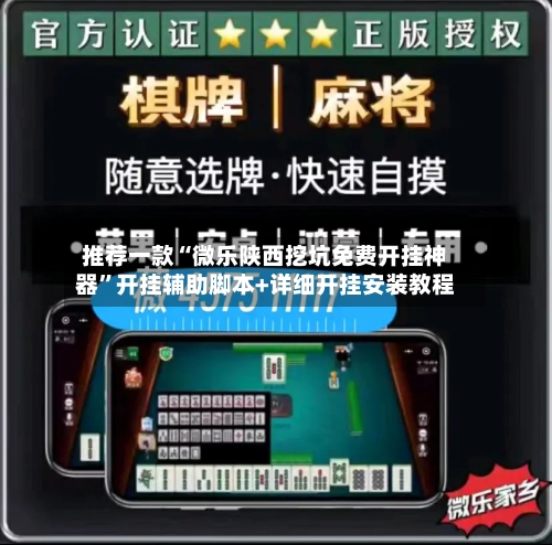 推荐一款“微乐陕西挖坑免费开挂神器”开挂辅助脚本+详细开挂安装教程-第2张图片
