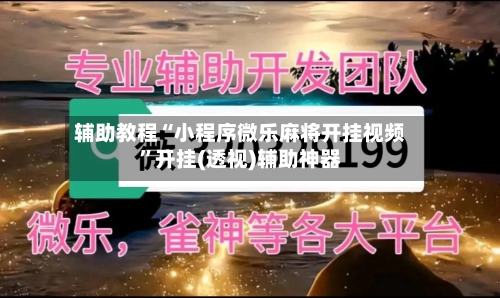 辅助教程“小程序微乐麻将开挂视频”开挂(透视)辅助神器-第2张图片