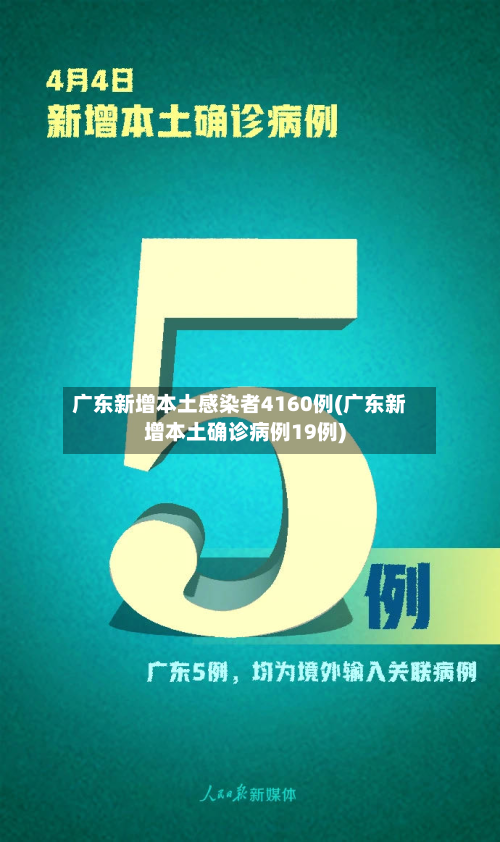 广东新增本土感染者4160例(广东新增本土确诊病例19例)-第2张图片