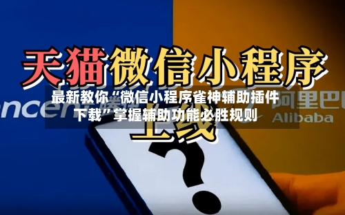 最新教你“微信小程序雀神辅助插件下载	”掌握辅助功能必胜规则-第2张图片