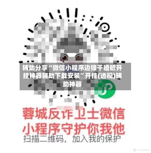 辅助分享“微信小程序边锋干瞪眼开挂神器辅助下载安装	”开挂(透视)辅助神器-第2张图片