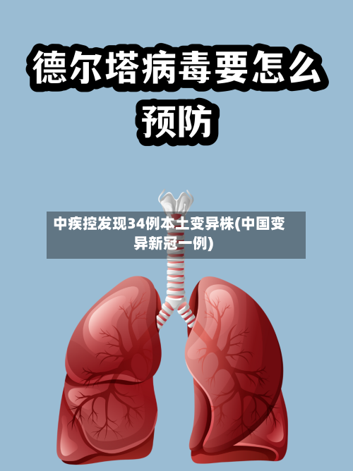 中疾控发现34例本土变异株(中国变异新冠一例)