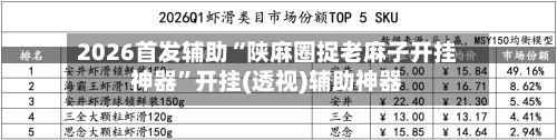 2026首发辅助“陕麻圈捉老麻子开挂神器”开挂(透视)辅助神器-第2张图片