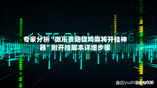 专家分析“微乐贵阳捉鸡麻将开挂神器”附开挂脚本详细步骤