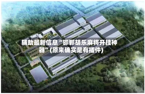 辅助最新信息“邯郸胡乐麻将开挂神器	”(原来确实是有插件)-第2张图片