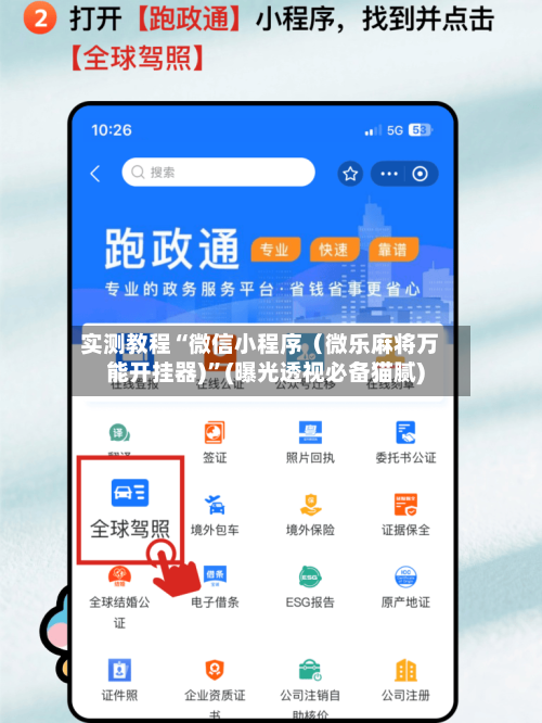 实测教程“微信小程序（微乐麻将万能开挂器)”(曝光透视必备猫腻)-第2张图片