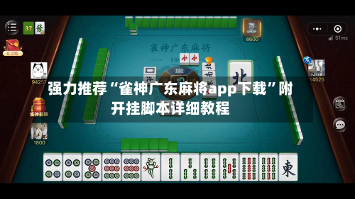 强力推荐“雀神广东麻将app下载	”附开挂脚本详细教程-第2张图片