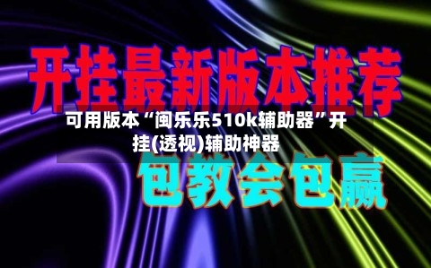 可用版本“闽乐乐510k辅助器	”开挂(透视)辅助神器-第2张图片