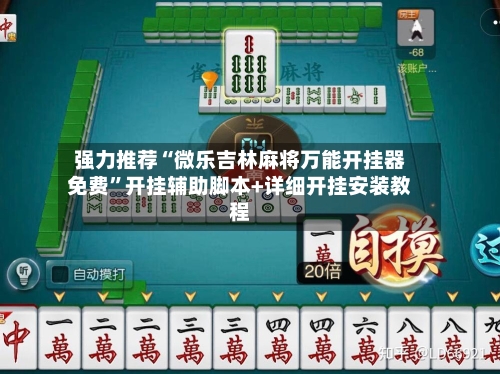 强力推荐“微乐吉林麻将万能开挂器免费”开挂辅助脚本+详细开挂安装教程-第3张图片