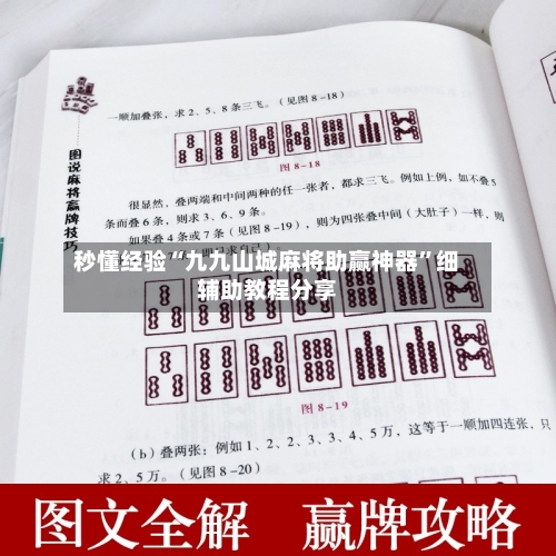 秒懂经验“九九山城麻将助赢神器”细辅助教程分享