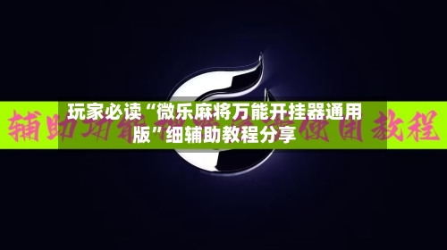 玩家必读“微乐麻将万能开挂器通用版”细辅助教程分享-第3张图片