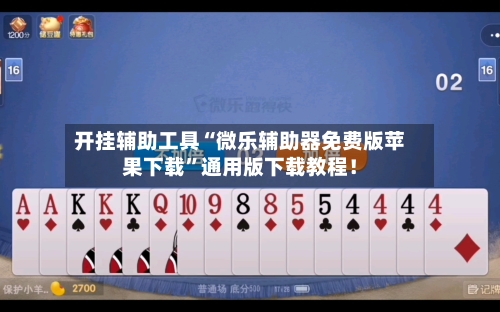开挂辅助工具“微乐辅助器免费版苹果下载	”通用版下载教程！-第2张图片