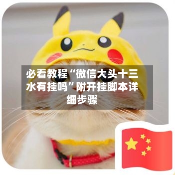 必看教程“微信大头十三水有挂吗”附开挂脚本详细步骤-第3张图片