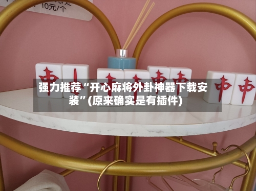 强力推荐“开心麻将外卦神器下载安装”(原来确实是有插件)-第2张图片