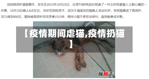 【疫情期间虐猫,疫情扔猫】