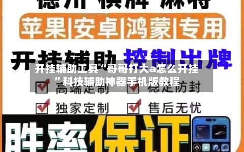 开挂辅助工具“哥哥打大a怎么开挂”科技辅助神器手机版教程-第3张图片