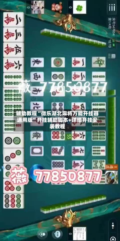 辅助教程“微乐湖北麻将万能开挂器通用版	”开挂辅助脚本+详细开挂安装教程-第3张图片