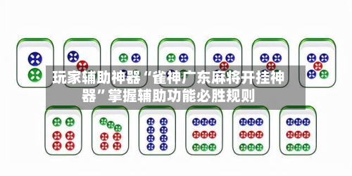 玩家辅助神器“雀神广东麻将开挂神器”掌握辅助功能必胜规则-第2张图片