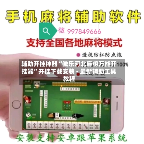 辅助开挂神器“微乐河北麻将万能开挂器”开挂下载安装 - 最新辅助工具教程-第3张图片