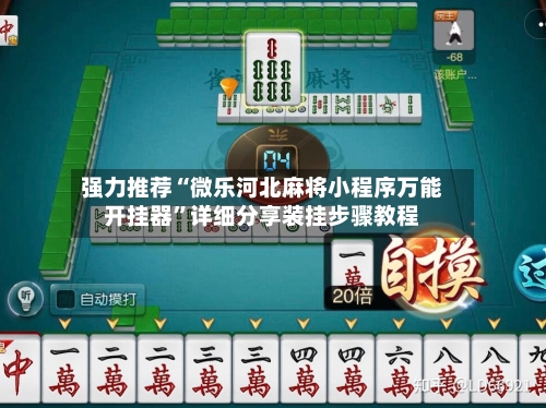 强力推荐“微乐河北麻将小程序万能开挂器”详细分享装挂步骤教程-第2张图片