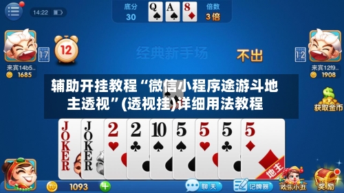 辅助开挂教程“微信小程序途游斗地主透视	”(透视挂)详细用法教程-第2张图片