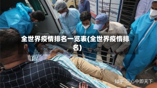 全世界疫情排名一览表(全世界疫惰排名)-第3张图片