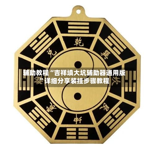辅助教程“吉祥填大坑辅助器通用版”详细分享装挂步骤教程-第2张图片