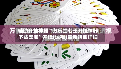 辅助开挂神器“微乐二七王开挂神器下载安装”开挂(透视)最新辅助详细-第3张图片