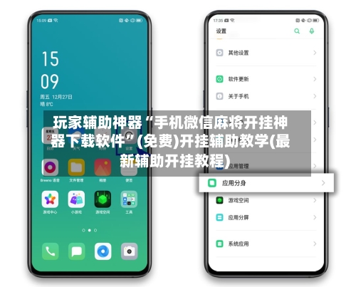 玩家辅助神器“手机微信麻将开挂神器下载软件”(免费)开挂辅助教学(最新辅助开挂教程)-第3张图片