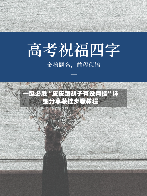 一键必胜“皮皮跑胡子有没有挂	”详细分享装挂步骤教程-第2张图片
