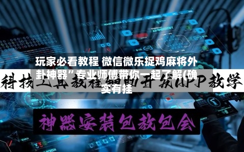 玩家必看教程 微信微乐捉鸡麻将外卦神器	”专业师傅带你一起了解(确实有挂-第2张图片