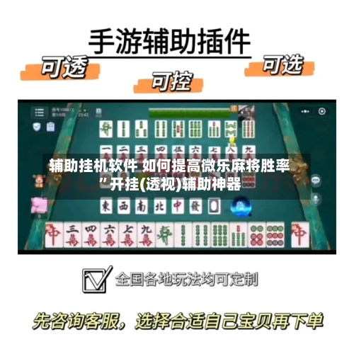 辅助挂机软件 如何提高微乐麻将胜率	”开挂(透视)辅助神器-第2张图片
