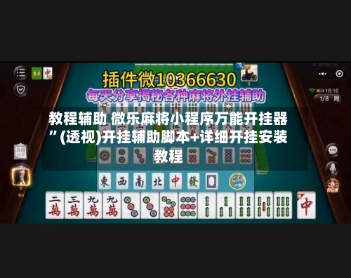 教程辅助 微乐麻将小程序万能开挂器	”(透视)开挂辅助脚本+详细开挂安装教程-第2张图片
