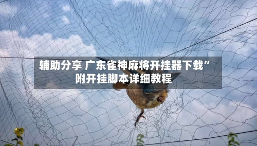 辅助分享 广东雀神麻将开挂器下载”附开挂脚本详细教程