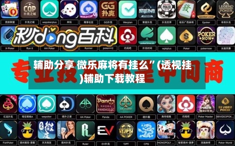 辅助分享 微乐麻将有挂么”(透视挂)辅助下载教程