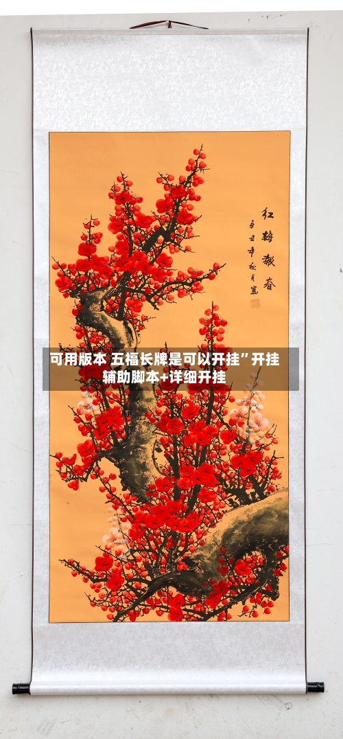 可用版本 五福长牌是可以开挂	”开挂辅助脚本+详细开挂-第2张图片