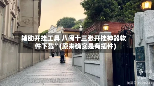 辅助开挂工具 八闽十三张开挂神器软件下载”(原来确实是有插件)-第2张图片