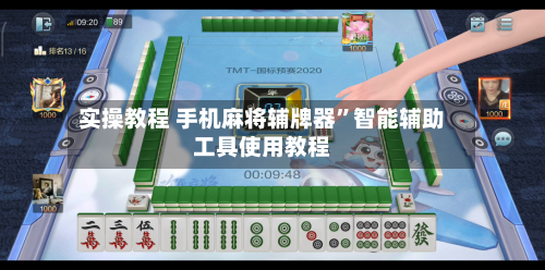 实操教程 手机麻将辅牌器”智能辅助工具使用教程-第2张图片