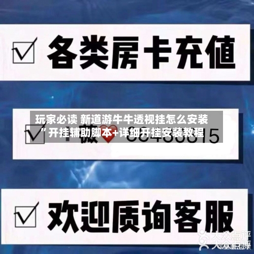 玩家必读 新道游牛牛透视挂怎么安装”开挂辅助脚本+详细开挂安装教程