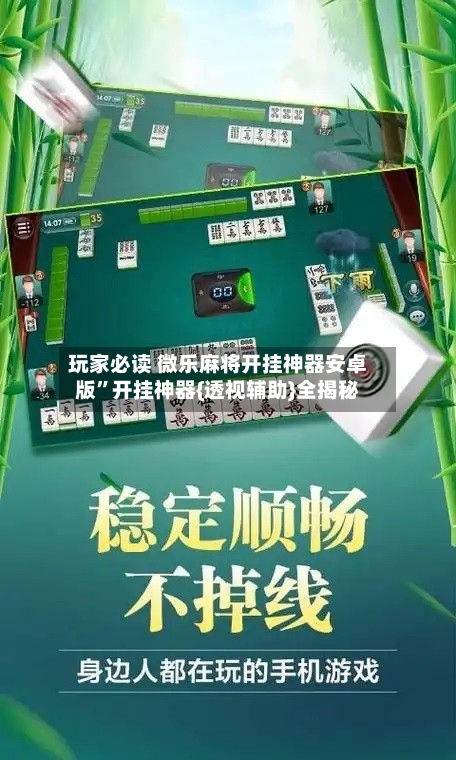 玩家必读 微乐麻将开挂神器安卓版	”开挂神器{透视辅助}全揭秘-第2张图片
