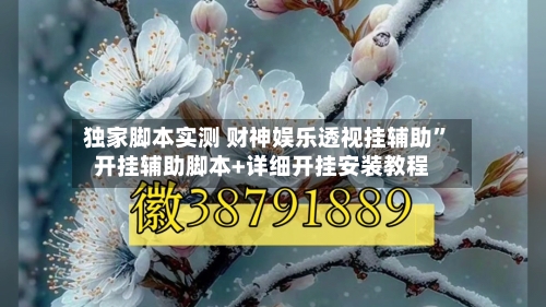 独家脚本实测 财神娱乐透视挂辅助	”开挂辅助脚本+详细开挂安装教程-第2张图片
