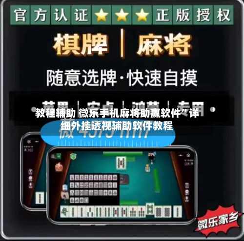 教程辅助 微乐手机麻将助赢软件	”详细外挂透视辅助软件教程-第2张图片