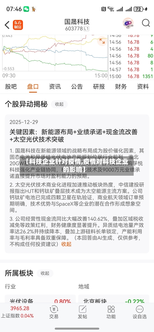 【科技企业针对疫情,疫情对科技企业的影响】-第2张图片
