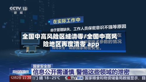 全国中高风险区域清零/全国中高风险地区再度清零 app