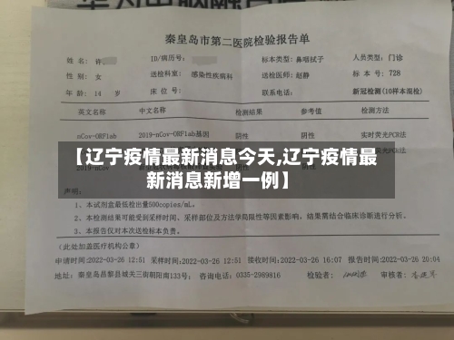 【辽宁疫情最新消息今天,辽宁疫情最新消息新增一例】