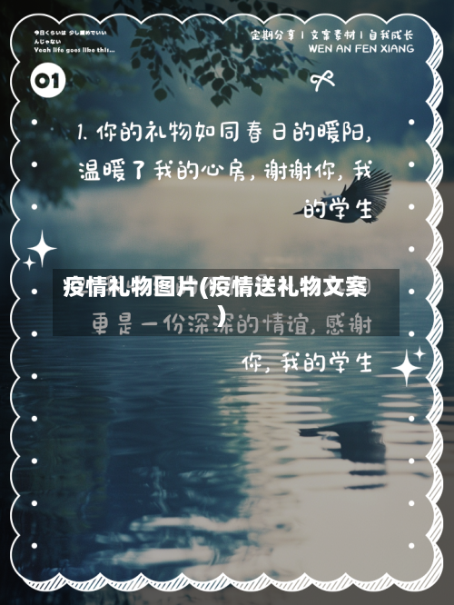 疫情礼物图片(疫情送礼物文案)