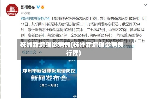 株洲新增确诊病例(株洲新增确诊病例行程)-第2张图片